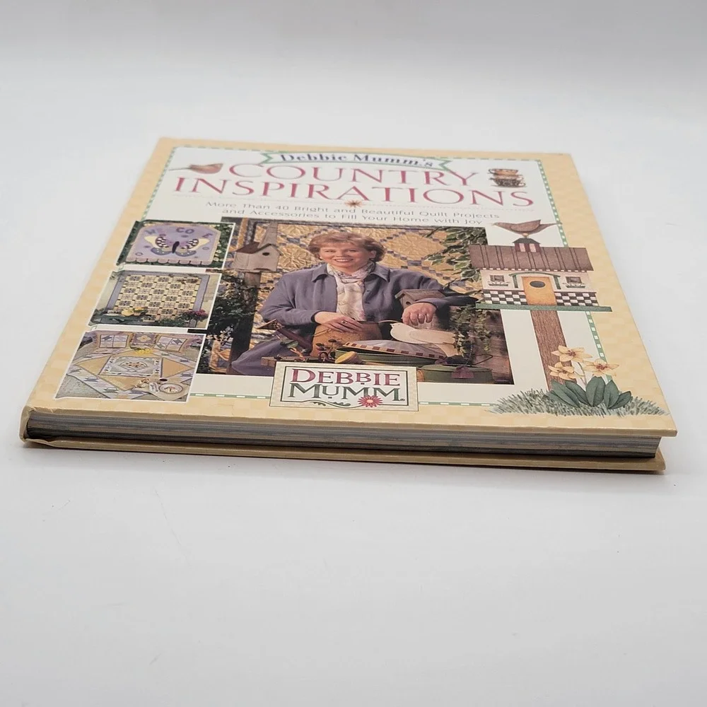 Debbie Mumm Country Inspirations Hardcover 1st Printing Quilt Projects Excellent
